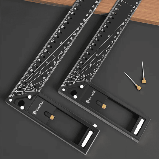 EvoriAX™ Precision Angle Woodworking Ruler