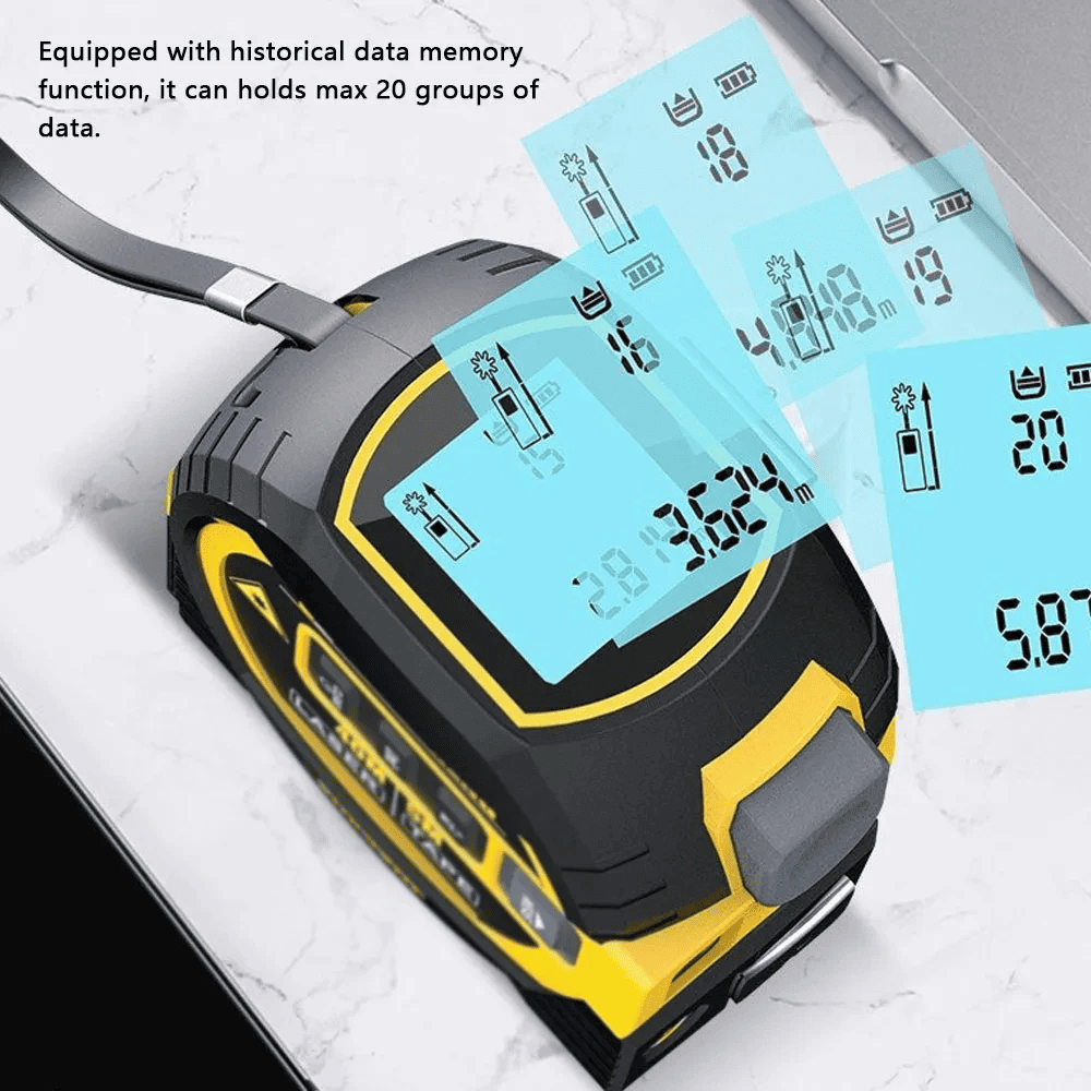 EvoriAX™ Laser Tape Measure 3 in 1