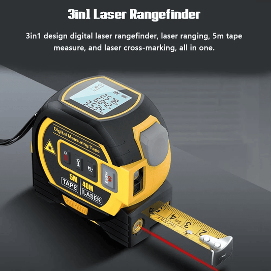 EvoriAX™ Laser Tape Measure 3 in 1