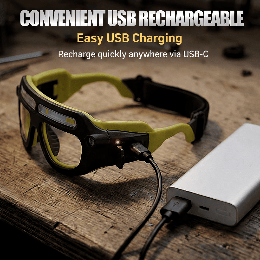 EvoriAX™ Hands-Free LED Glasses with Headlamp